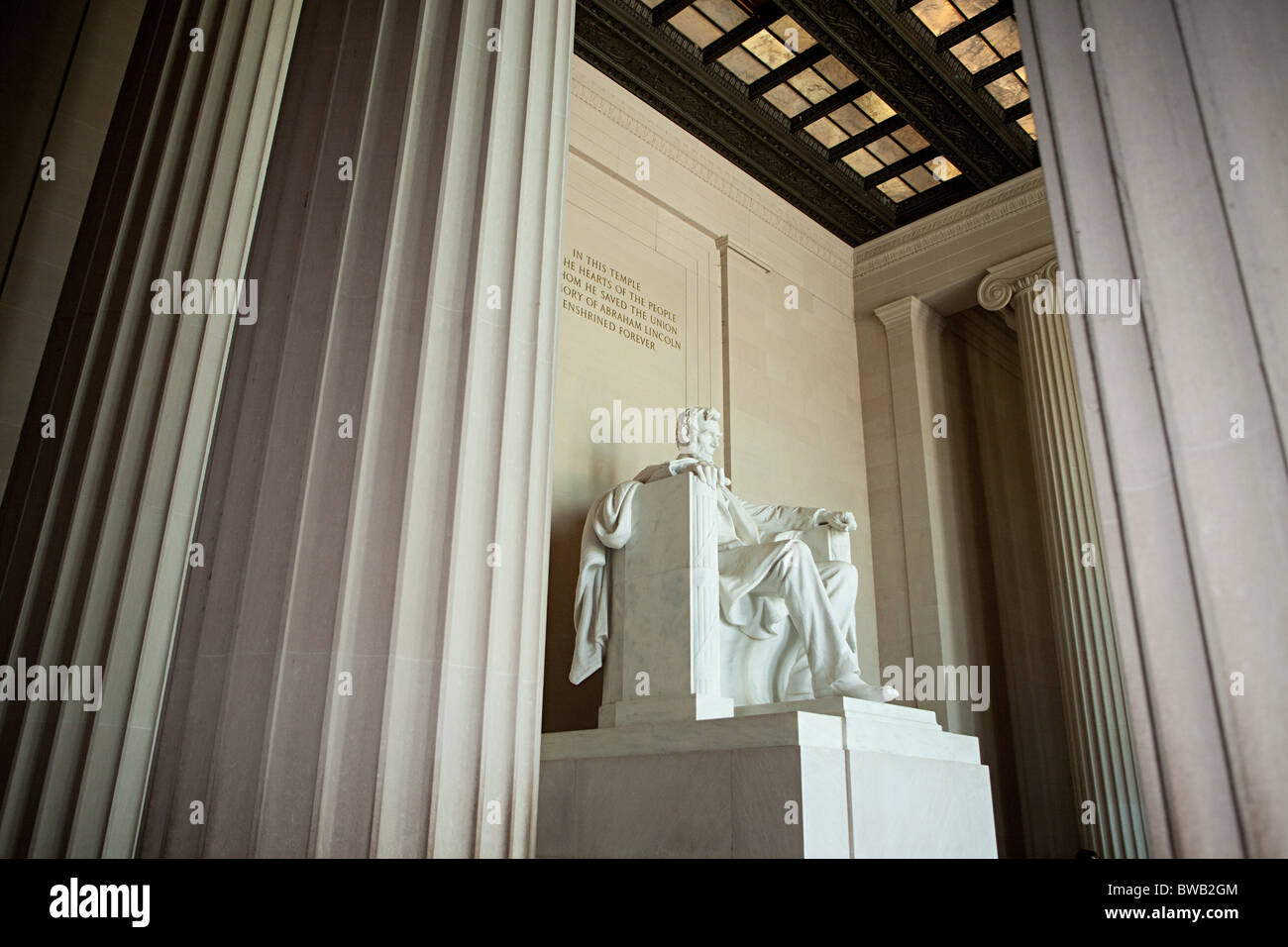 Lincoln Memorial, Washington DC, USA Banque D'Images