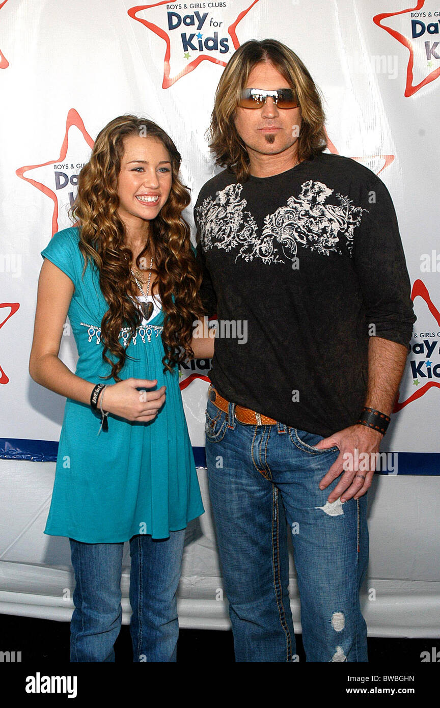 Billy Ray Cyrus Miley et Host Club Garçons et filles, pour les enfants Banque D'Images