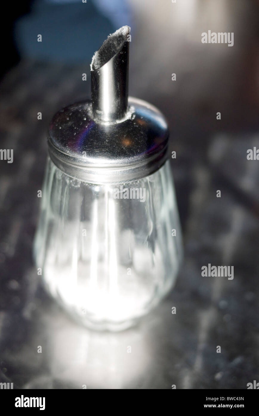 Distributeur De Sucre En Verre Style Rétro Café - Bec Inox Pour Maison Et Restaurant
