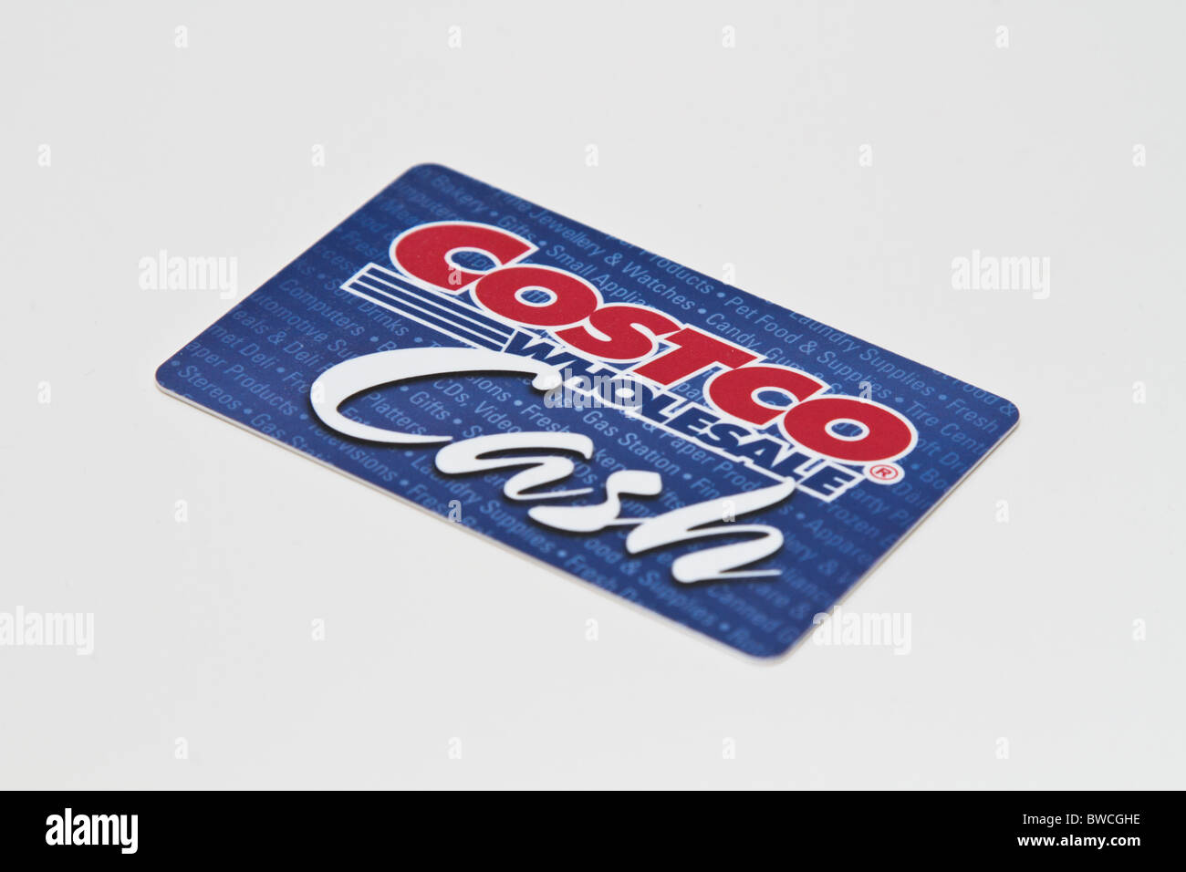Costco cashcard Banque D'Images