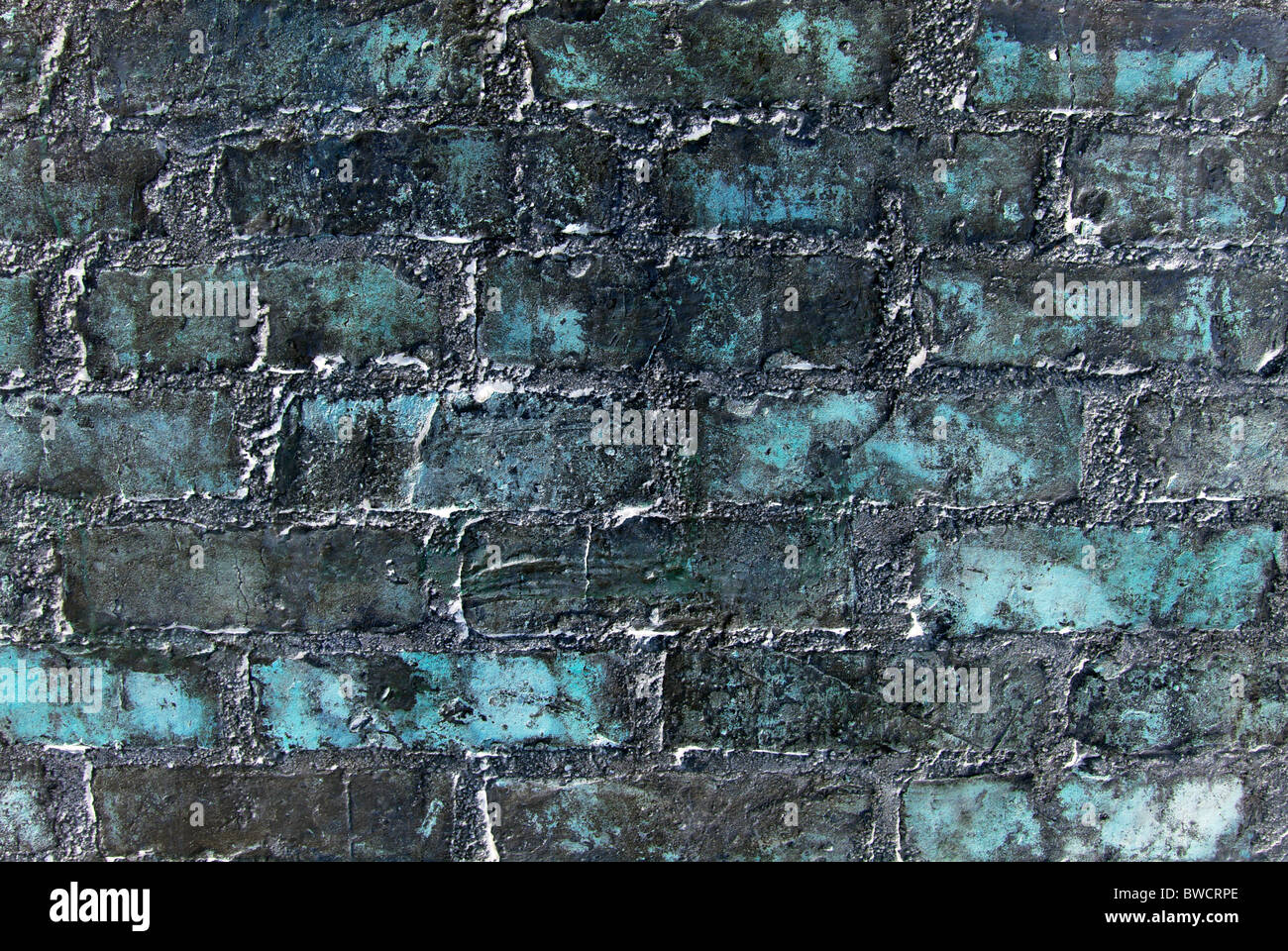 Résumé ancien bleu grunge mur. Fond texturé. Banque D'Images