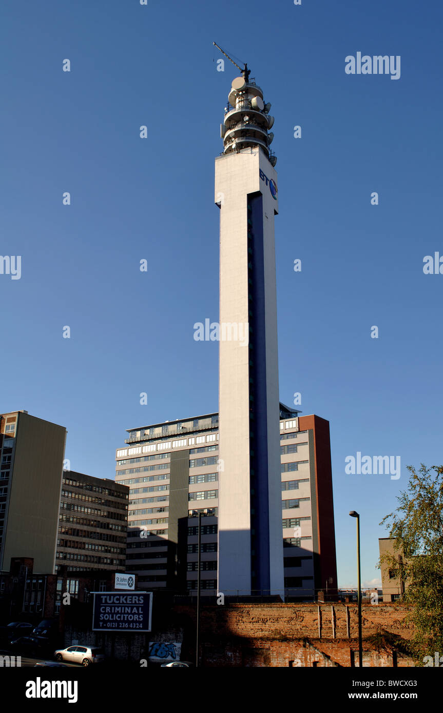 BT Tower, Birmingham, UK Banque D'Images