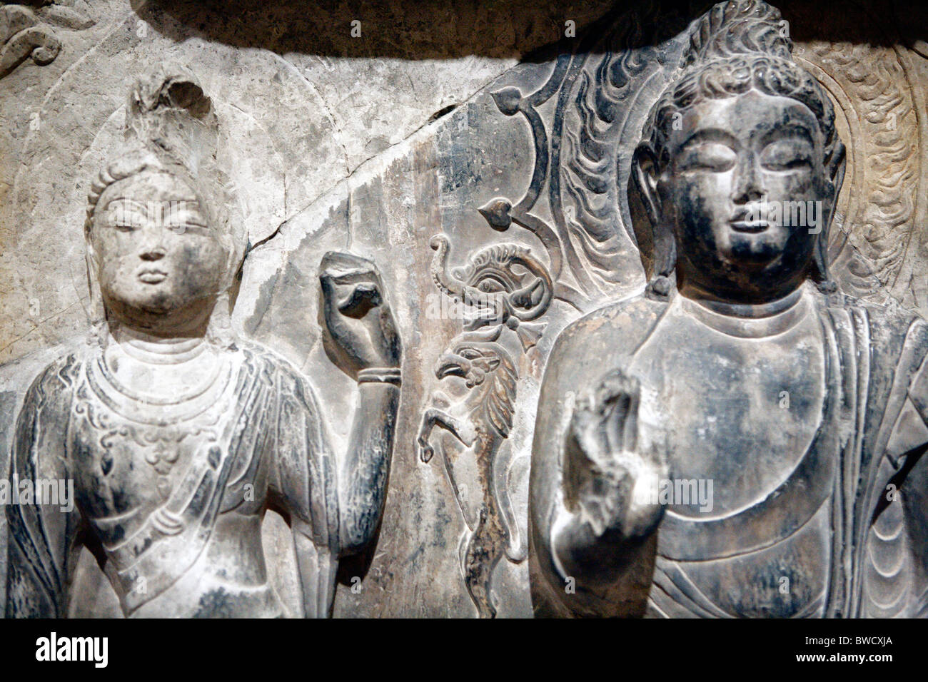 Art chinois, période Tang (8-9 siècle), Musée National de Tokyo, Japon Banque D'Images