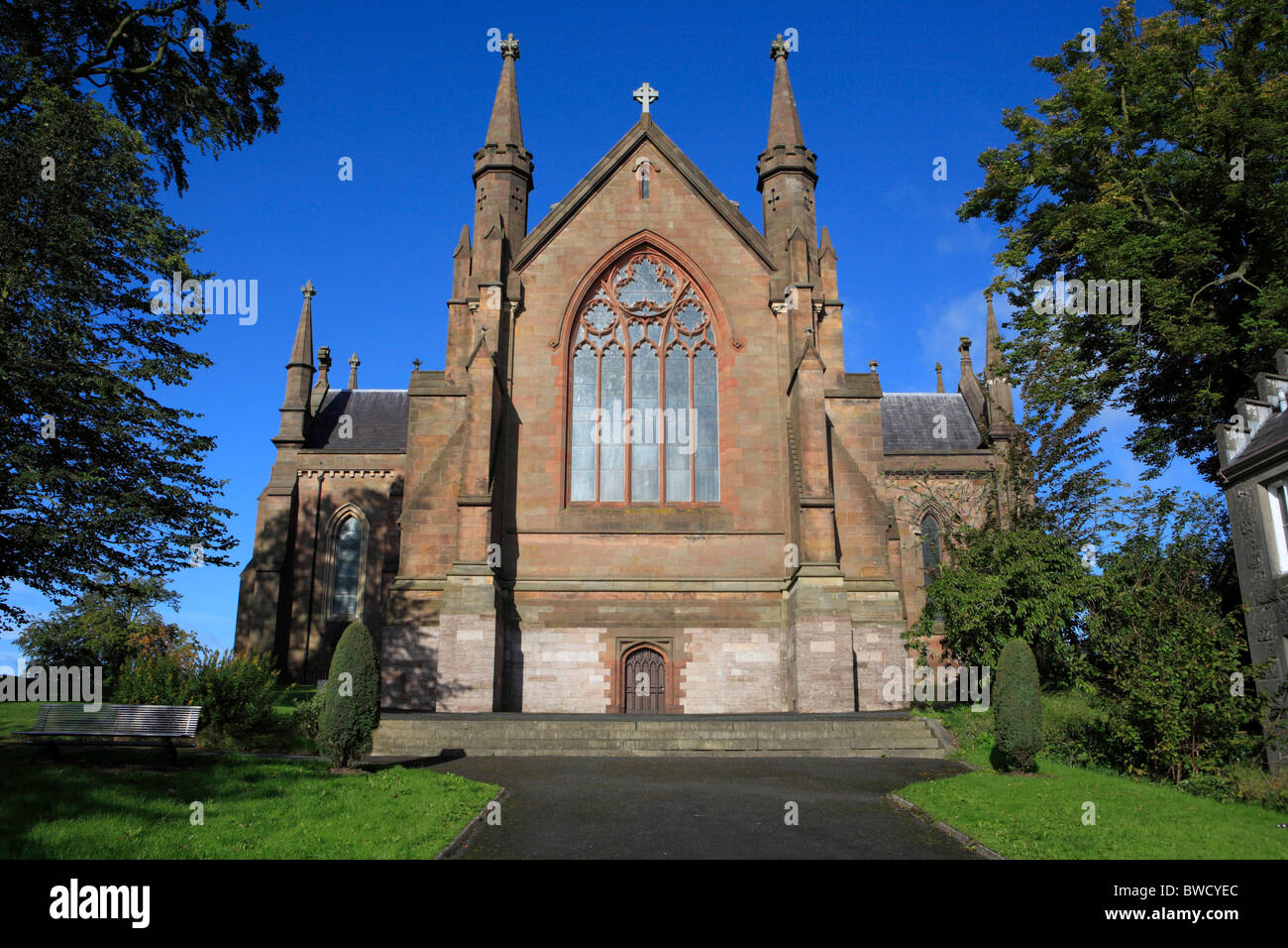 Cathédrale Catholique Saint-patrick (1840-1904), Armagh, en Irlande du Nord Banque D'Images