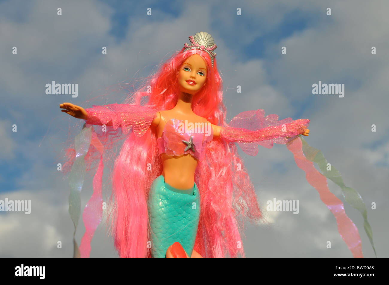 Fantasy Mermaid 2002 poupée Barbie de Mattel Inc. Banque D'Images