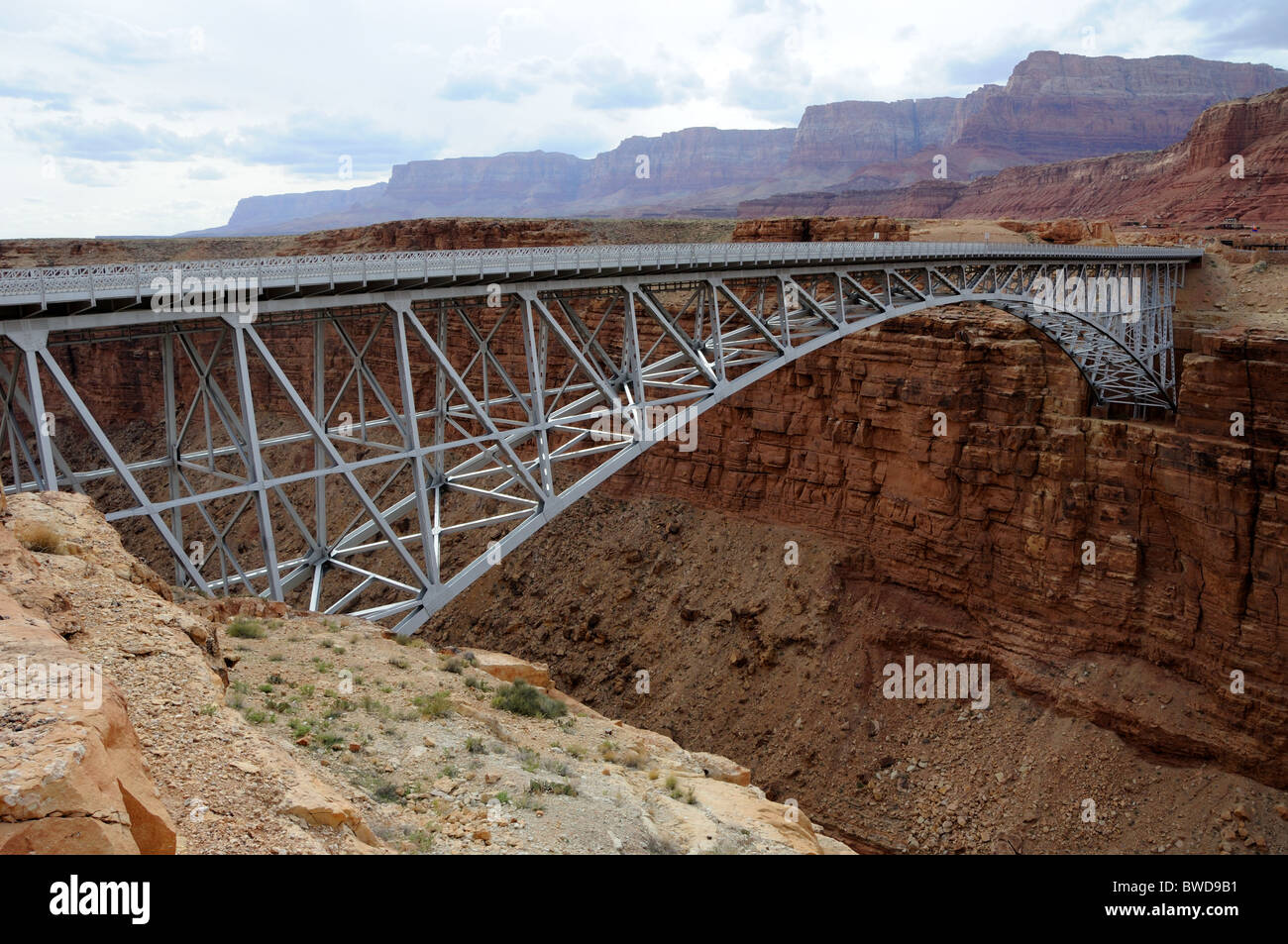 Pont sur Navajo Canyon Marble Banque D'Images