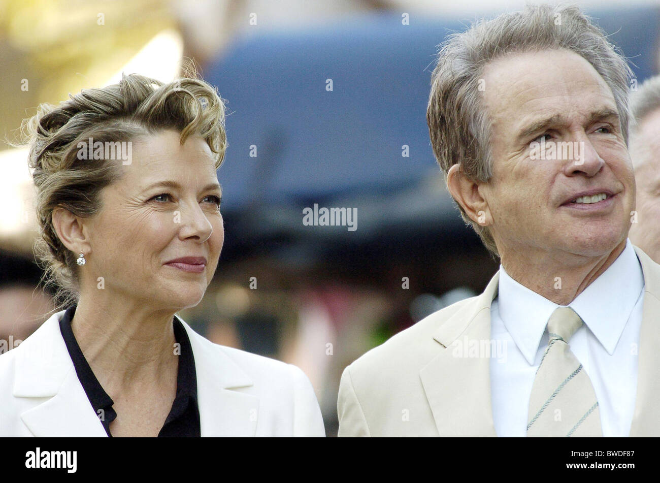 Étoile sur le Hollywood Walk of Fame pour Annette Bening Banque D'Images