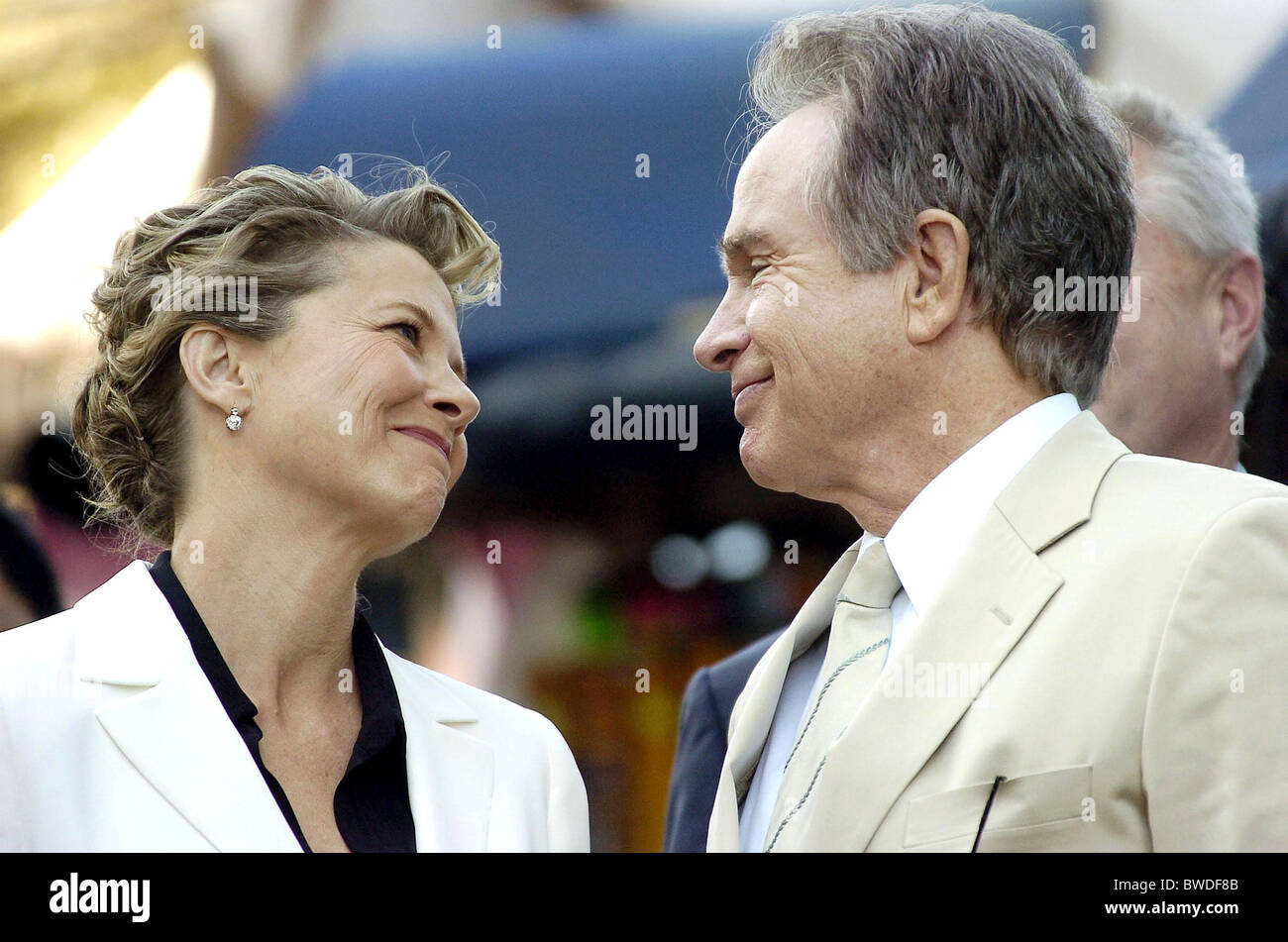 Étoile sur le Hollywood Walk of Fame pour Annette Bening Banque D'Images