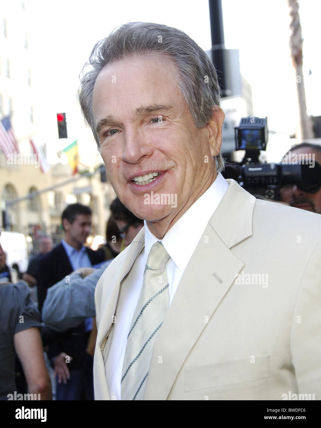 Étoile sur le Hollywood Walk of Fame pour Annette Bening Banque D'Images