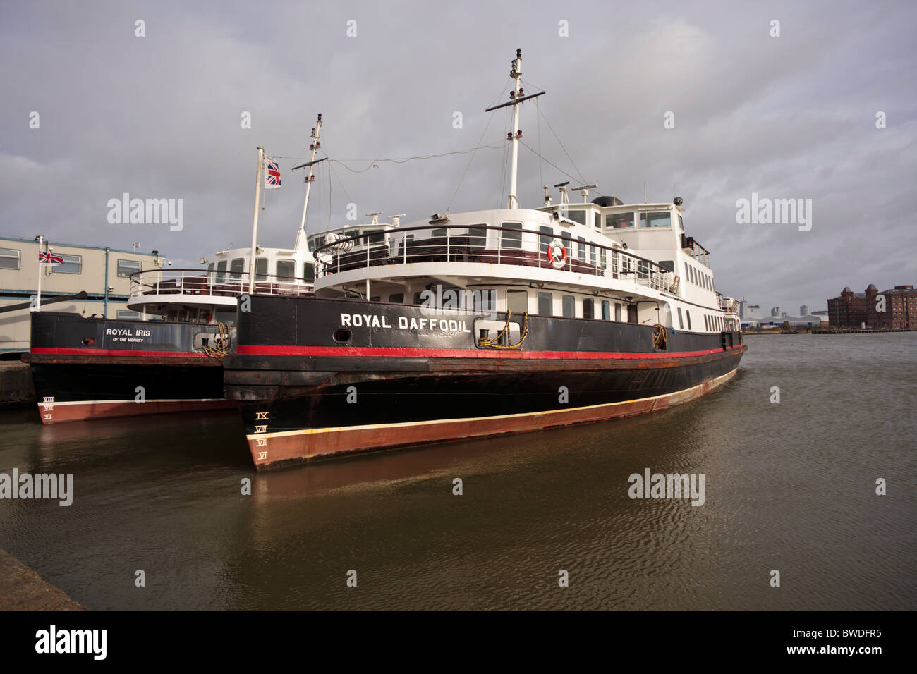 Ferries de la Mersey. Banque D'Images