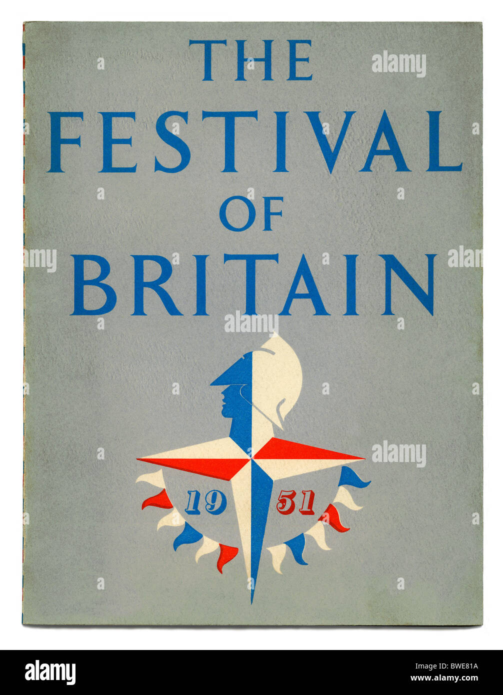 Page de couverture du guide pour le Festival de Grande-Bretagne 1951 Banque D'Images