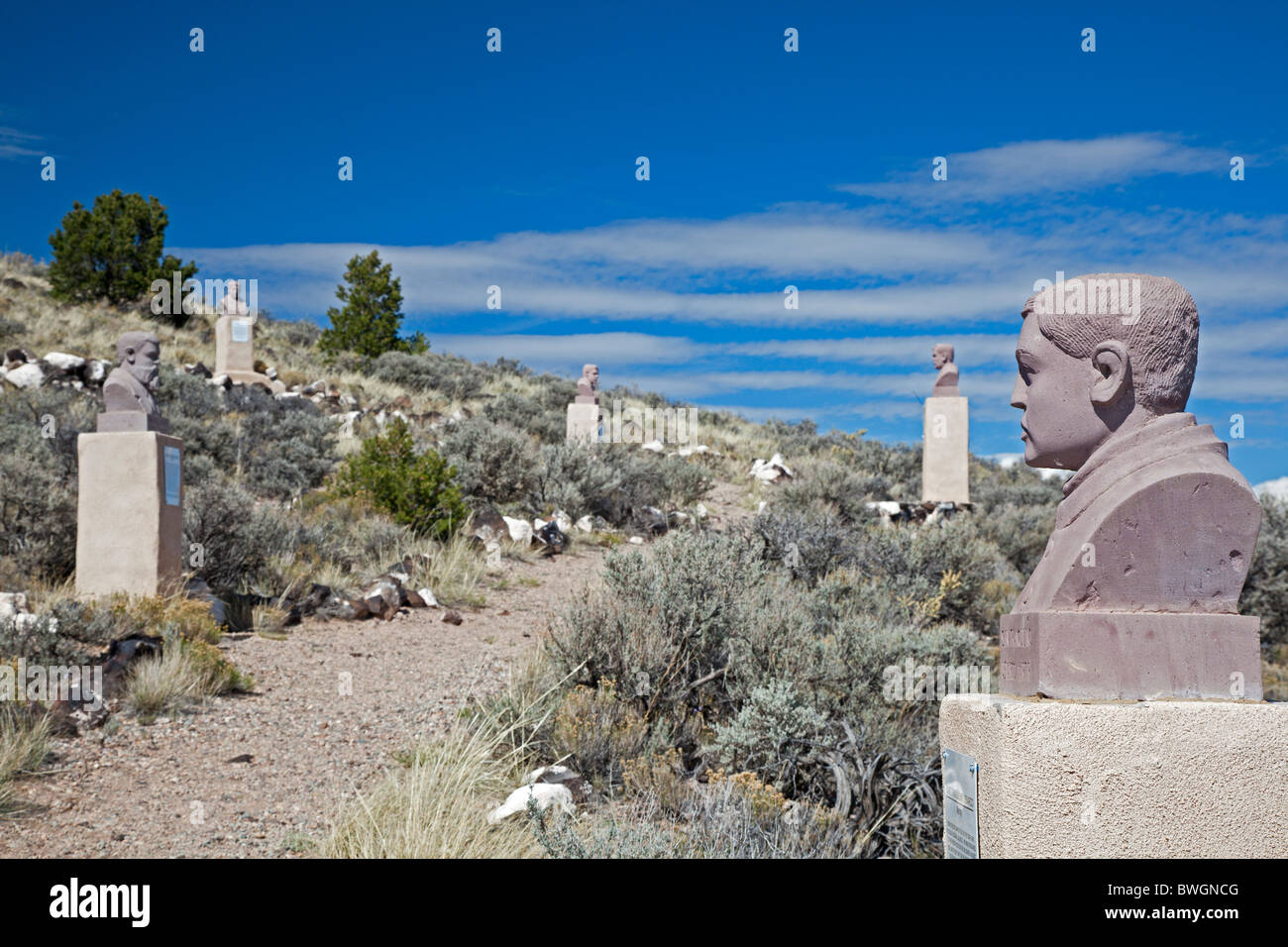 Mémorial à martyrisés prêtres mexicains Banque D'Images