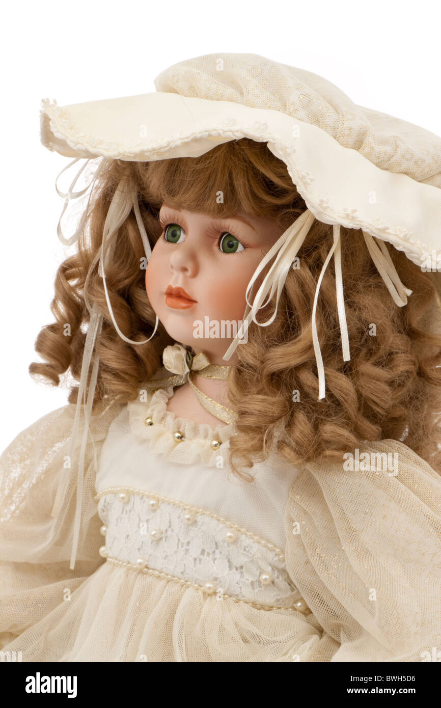 An old porcelain doll Banque de photographies et d'images à haute  résolution - Alamy