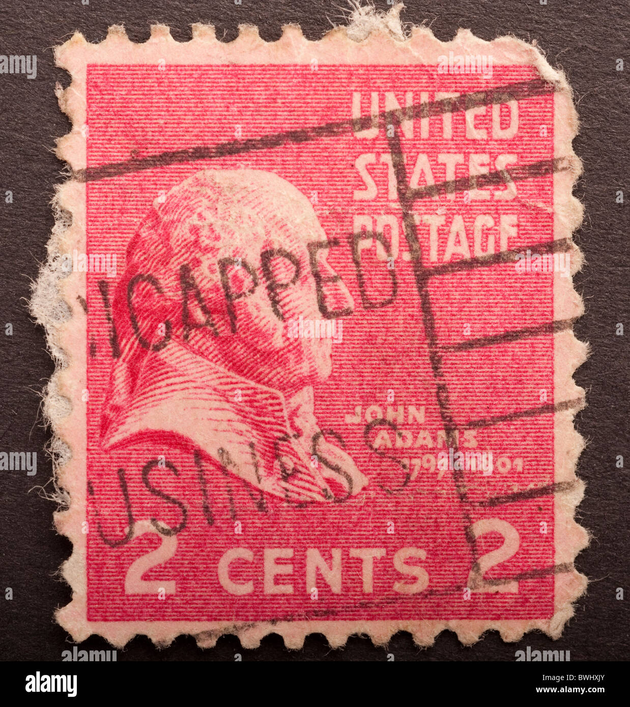 United States Postage 2 cents Banque D'Images