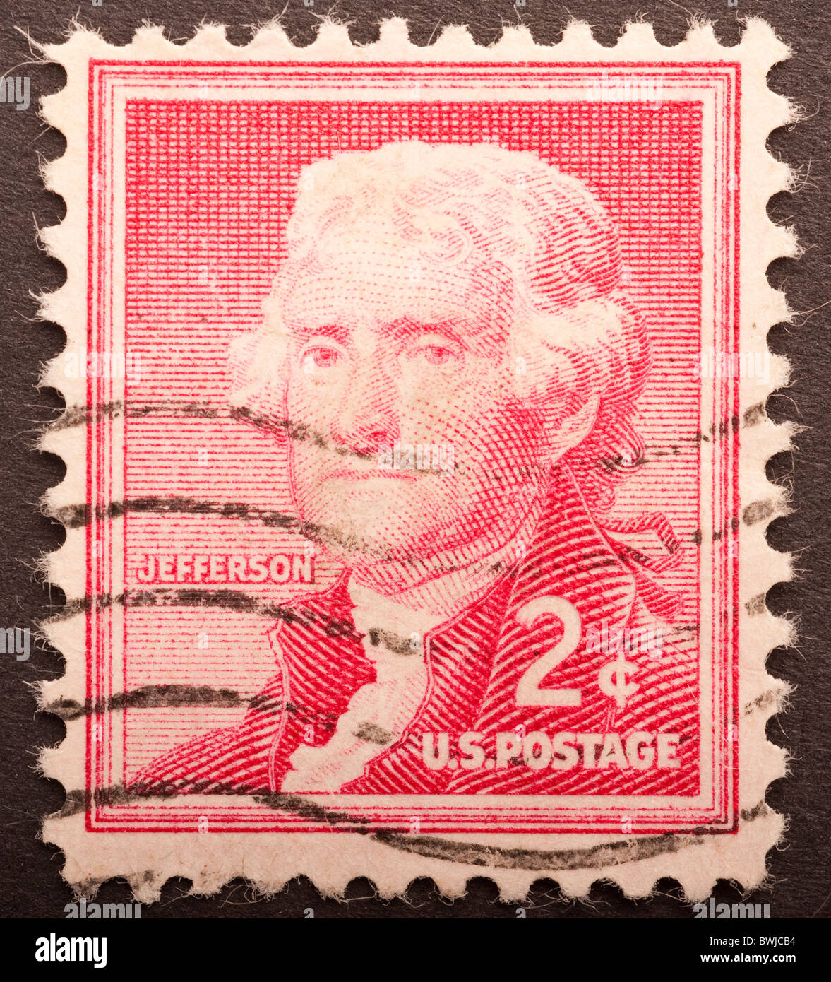 United States Postage 2 cents Banque D'Images