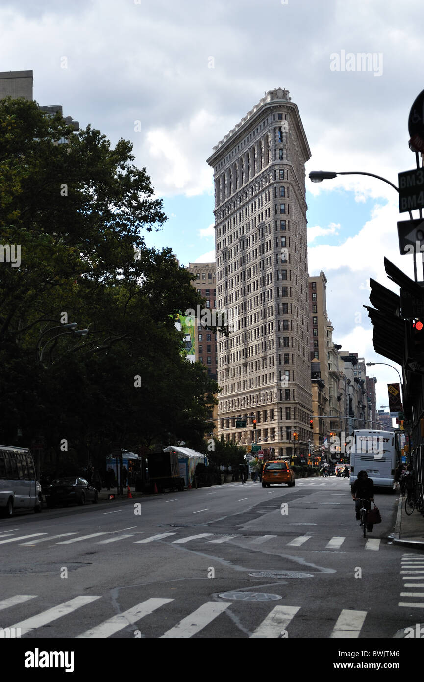 Scène de rue de la ville de New York, Cinquième Avenue Banque D'Images