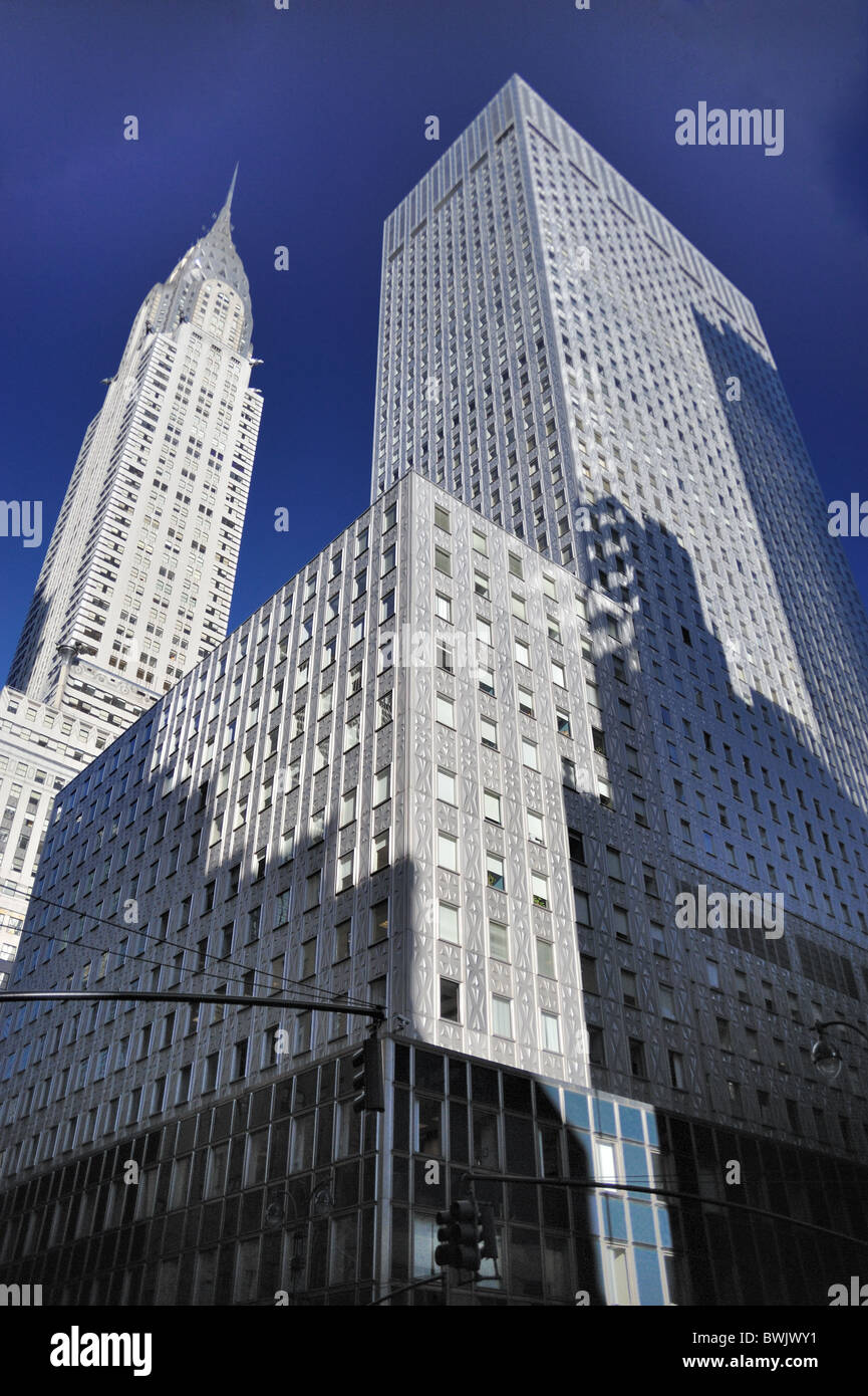 Le Chrysler Building, New York City Banque D'Images