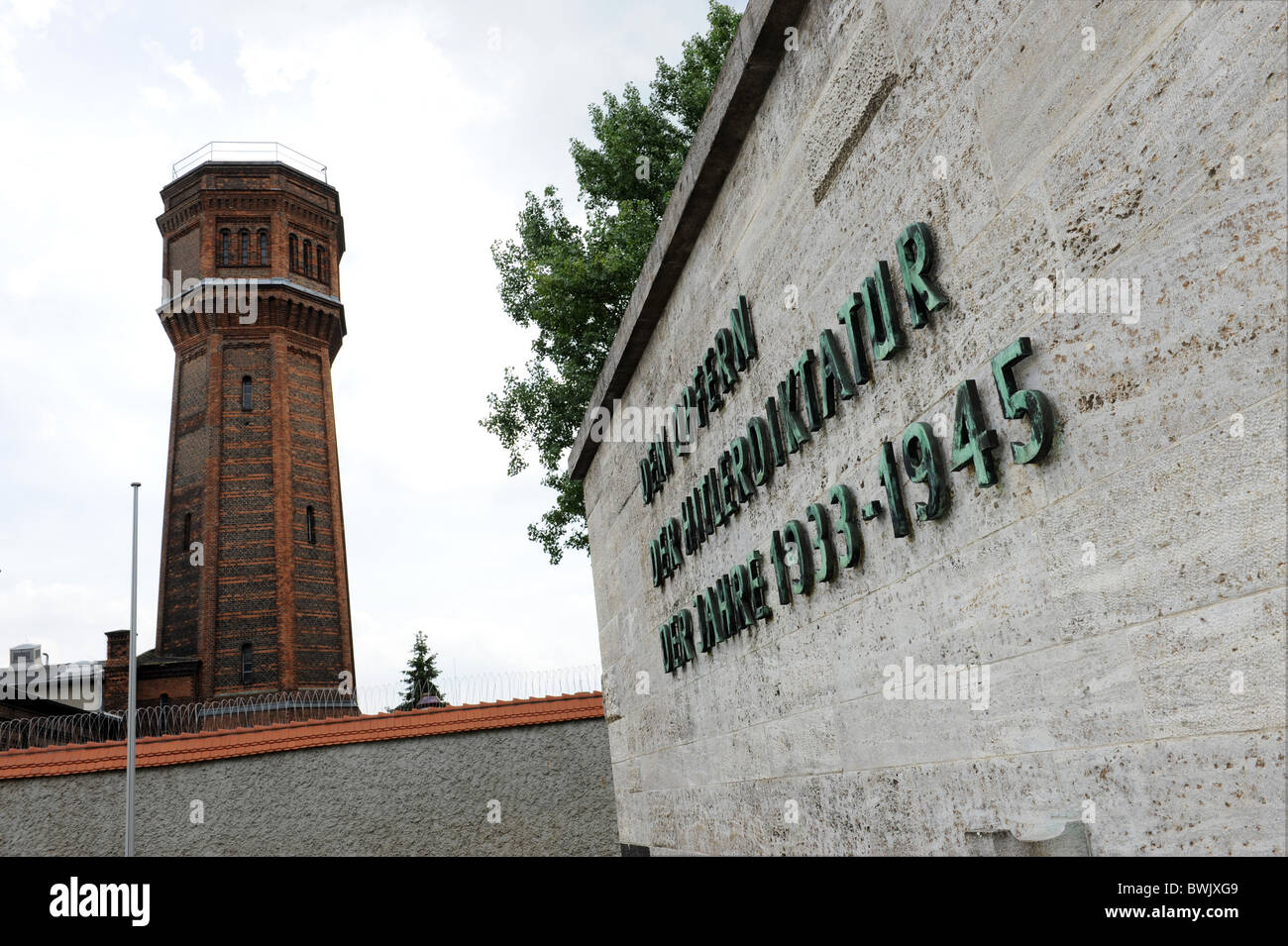 La prison de Plötzensee Berlin Plötzensee Strafgefängnis Allemagne Deutschland Europe Banque D'Images