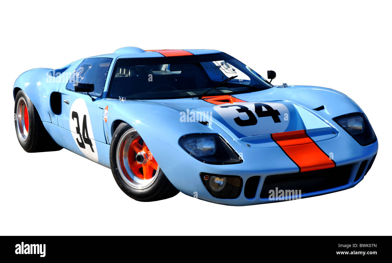 Voiture de sport GT40, Ford GT40 Banque D'Images