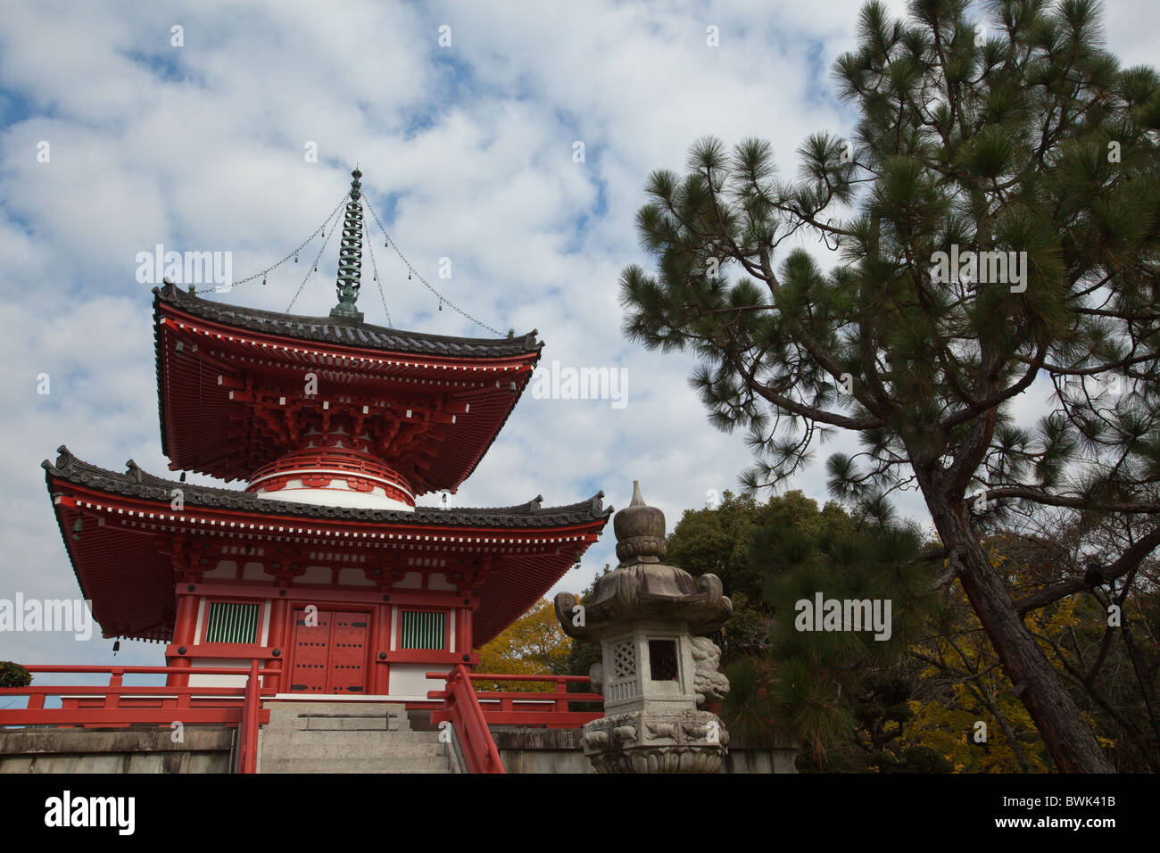 Daikakuji est un temple dans le bouddhisme ésotérique, Saga Arashiyama, Kyoto. Banque D'Images