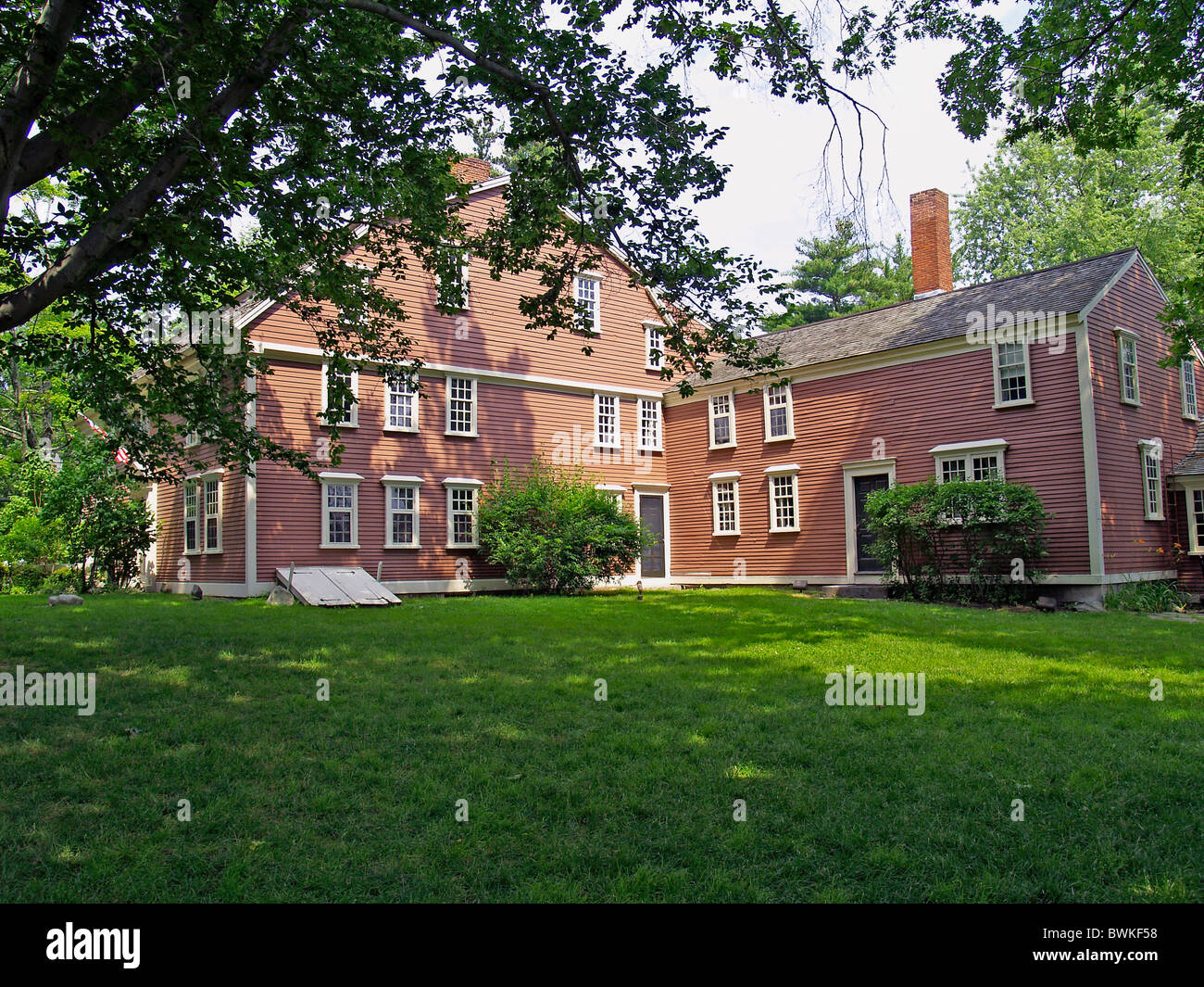 Henry Wadsworth Longfellow Wayside Inn.Sudbury,Massachusetts Banque D'Images