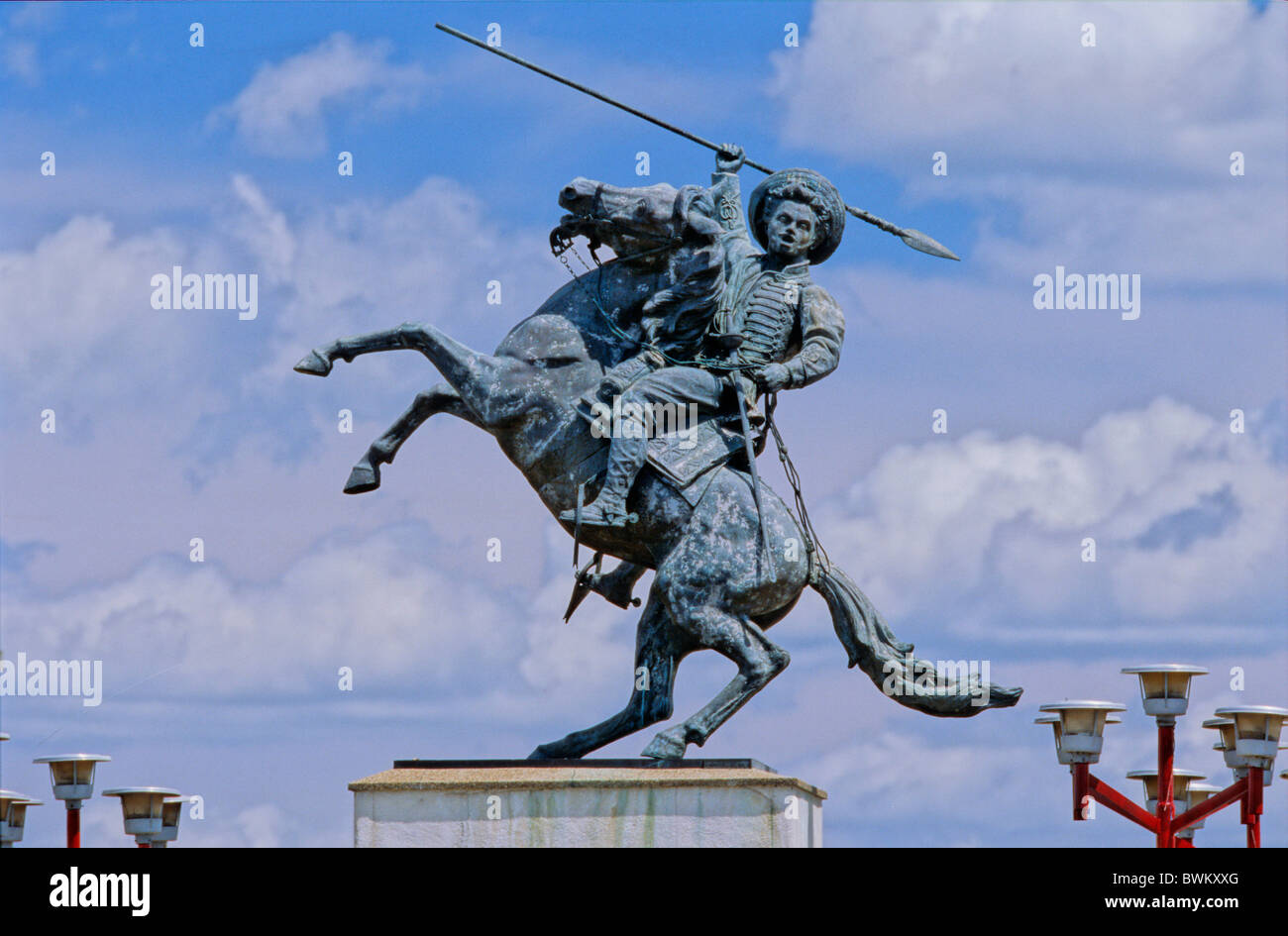 Venezuela Amérique du Sud San Fernando de Apure Francisco de Miranda Monument Historique L'histoire de Los Sculpture Banque D'Images