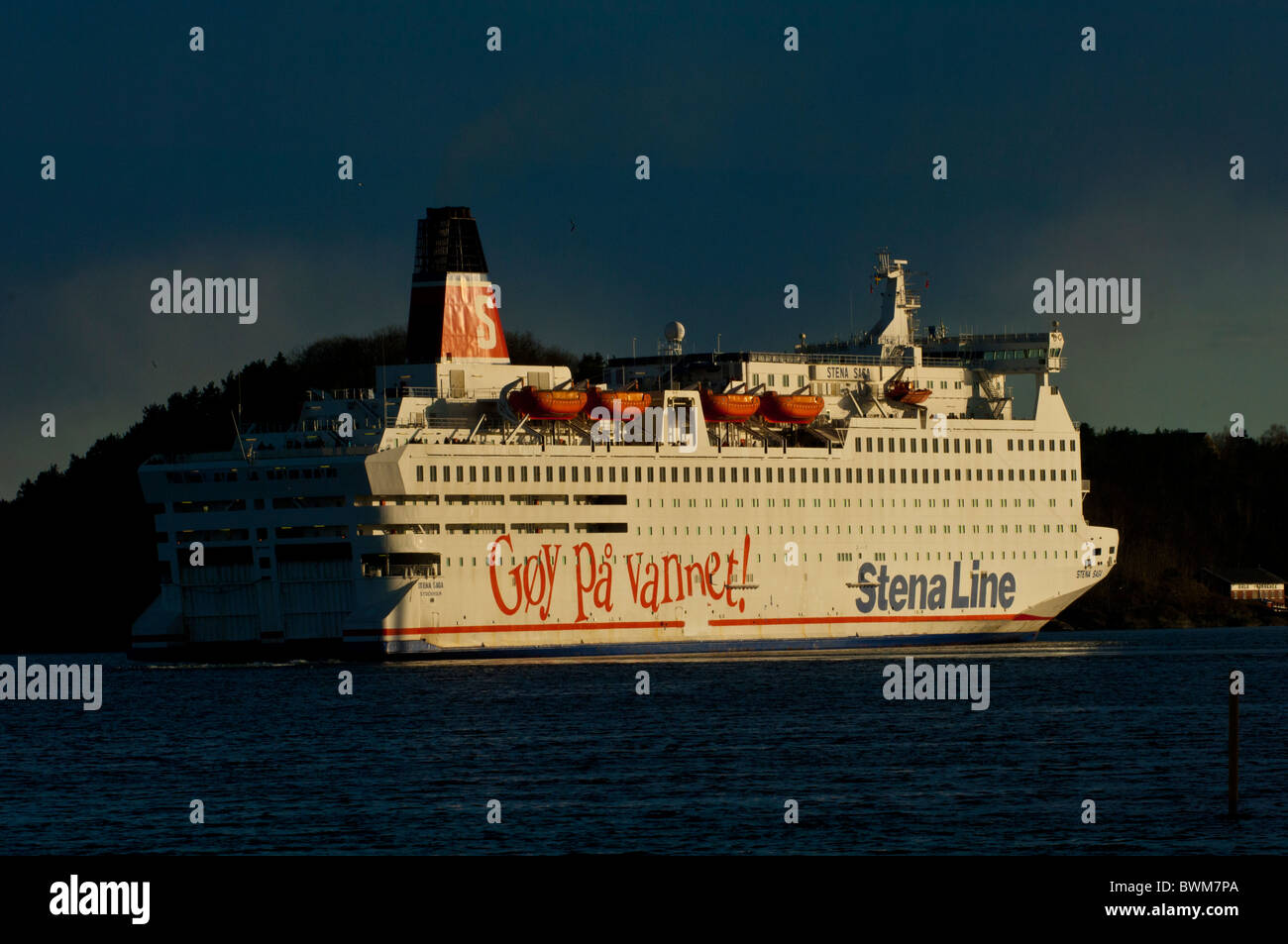 Stena Line ferry Oslo Banque D'Images
