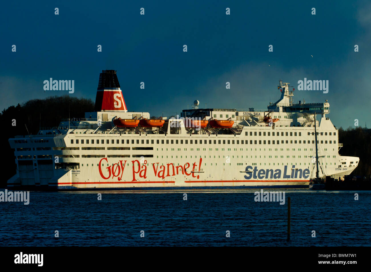 Stena Line ferry Oslo Banque D'Images