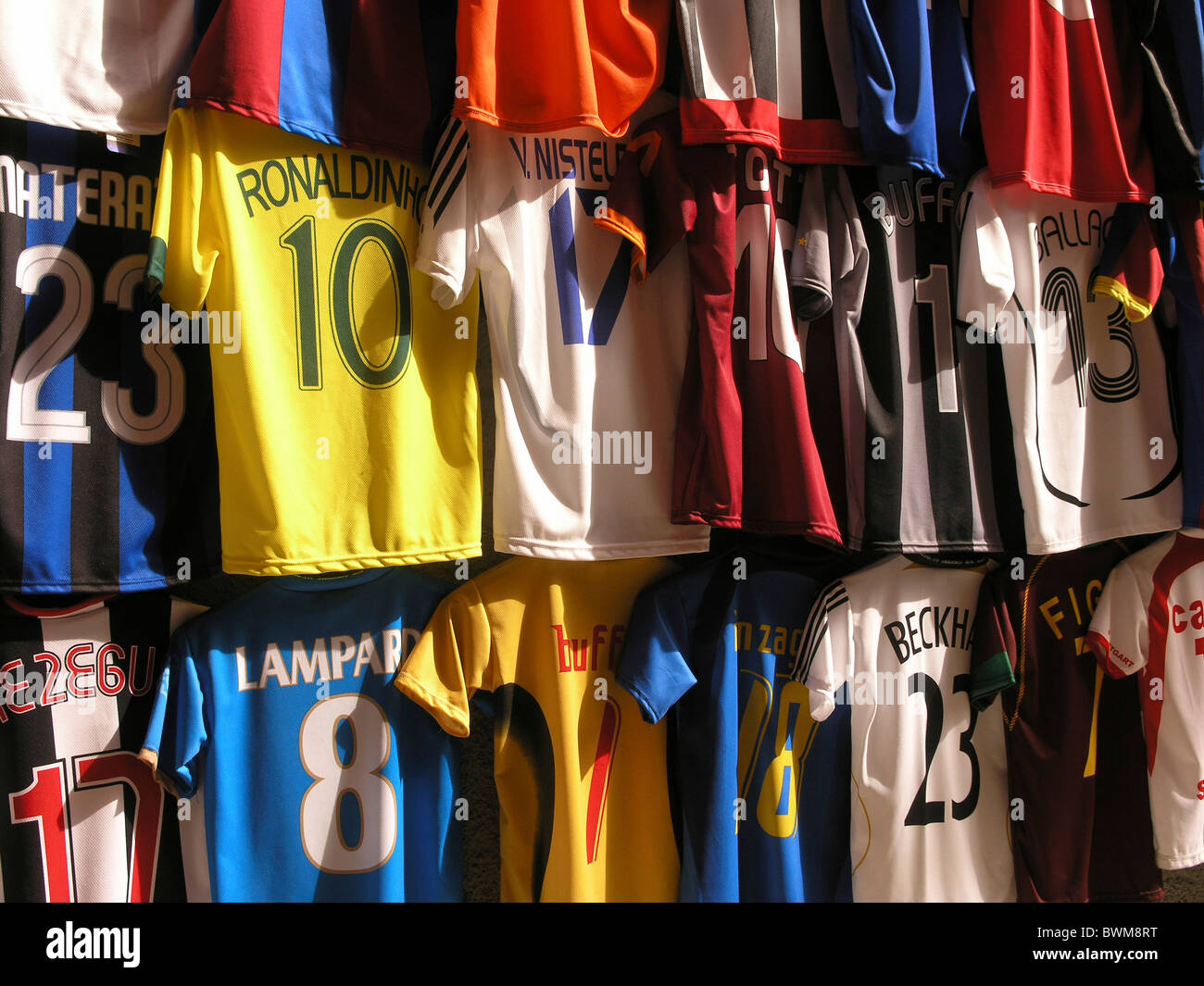 Camisetas de futbol Banque de photographies et d’images à haute