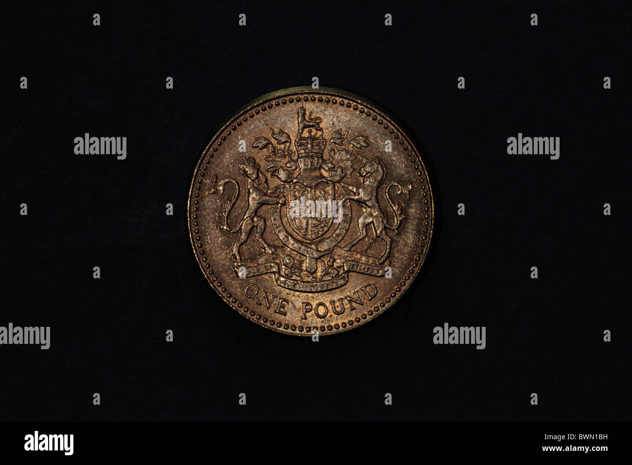 pièce de monnaie de livre Banque D'Images