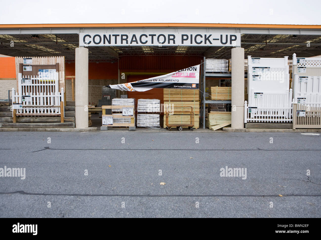 Un magasin de vente au détail de Home Depot. Banque D'Images