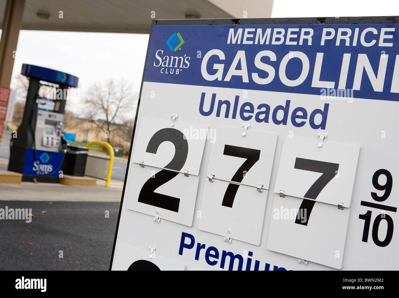 Un Sam's Club Warehouse store. Banque D'Images