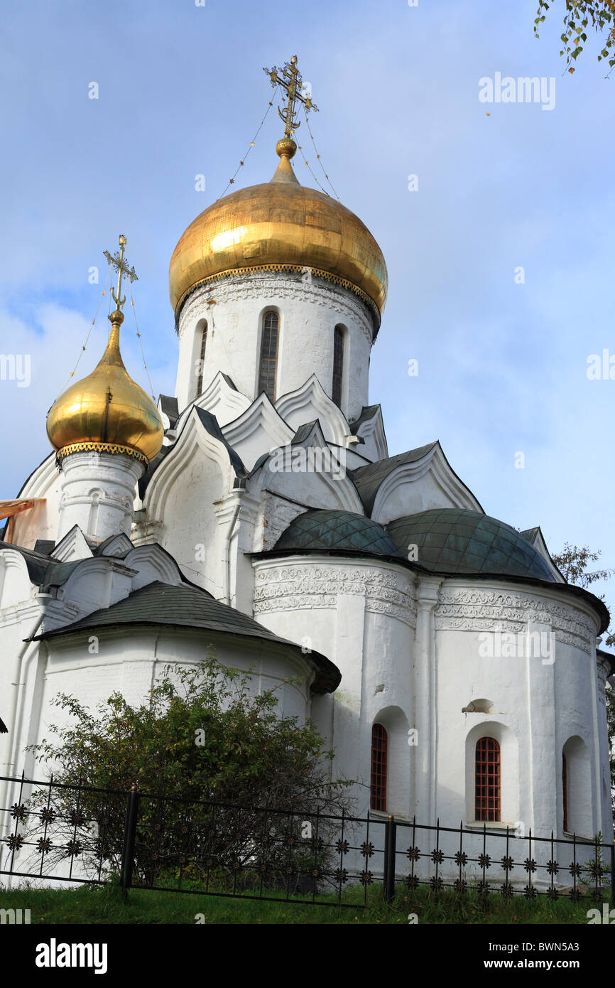 Savvino-Storozhevsky Moscou Russie Zvenigorod monastère région voyage voyage Europe l'Europe de l'Architecture Banque D'Images