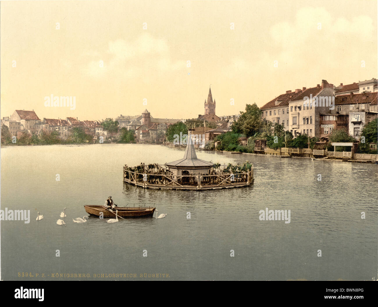Konigsberg Kaliningrad Oblast de la Prusse de l'ancien Empire Allemand Allemagne Europe histoire Photochrom vers 1900 Banque D'Images