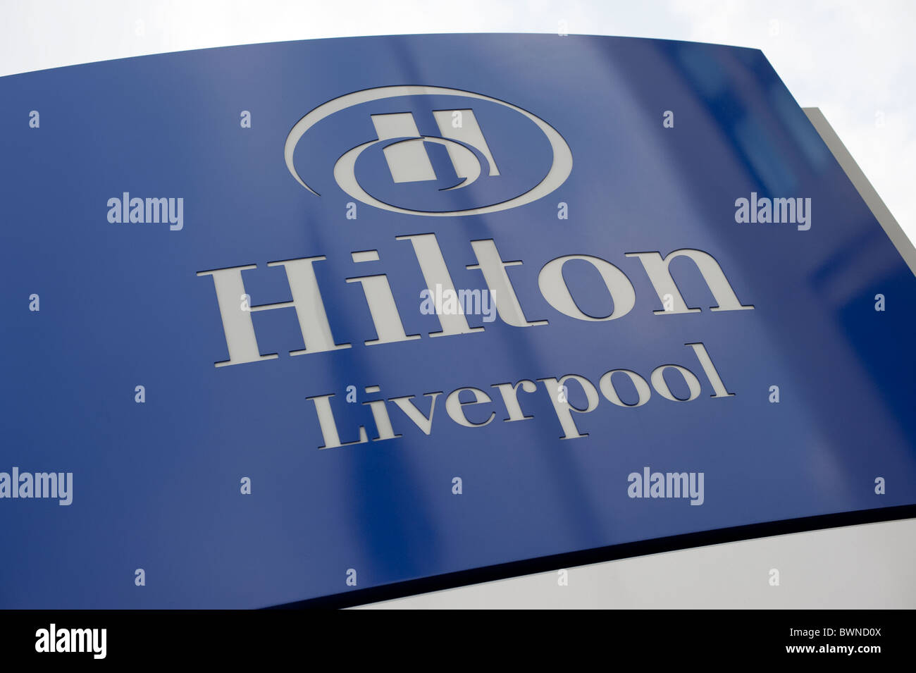 Hilton Liverpool Banque D'Images