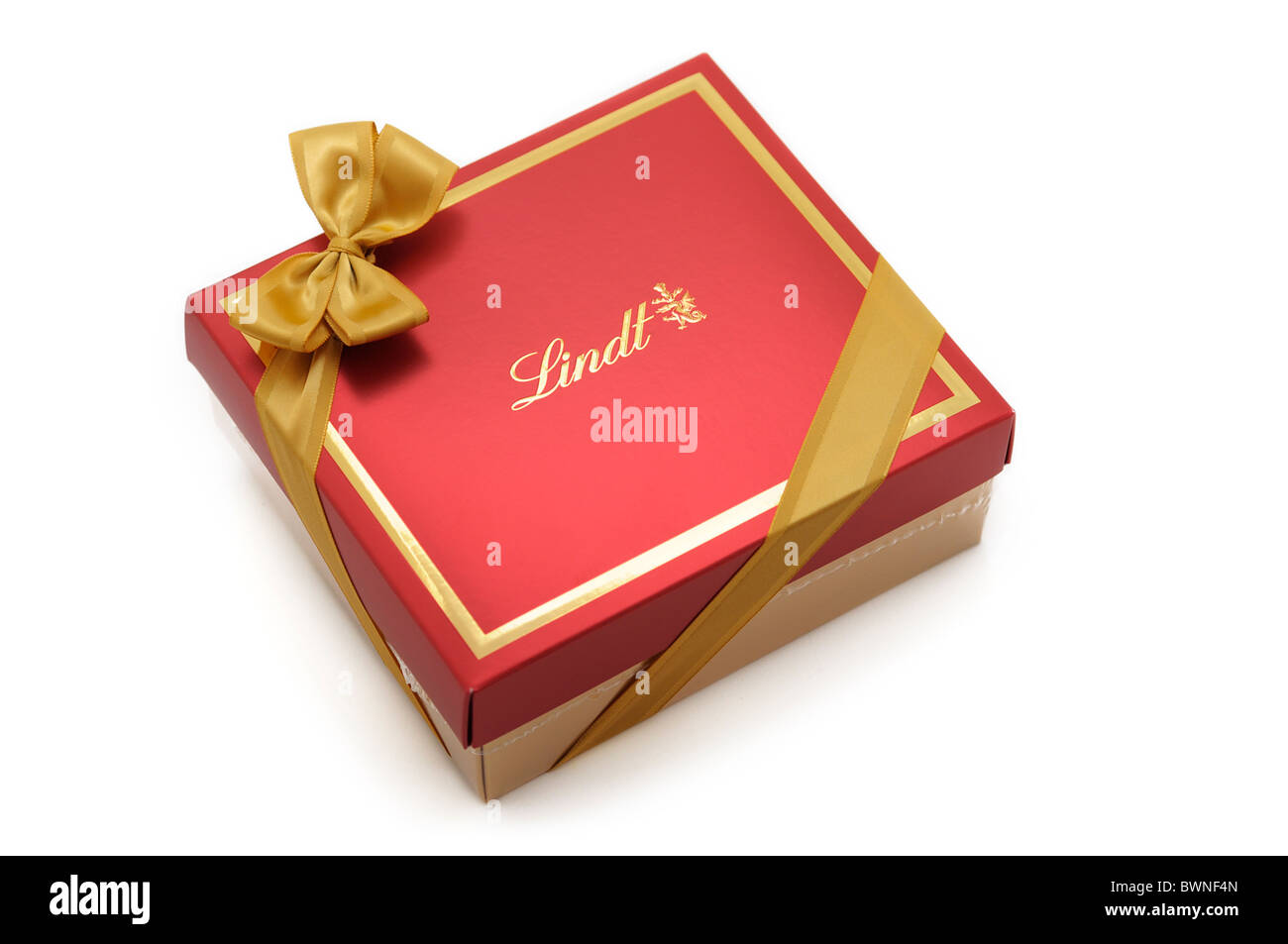 Boîte de chocolats Lindt Lindor / Banque D'Images
