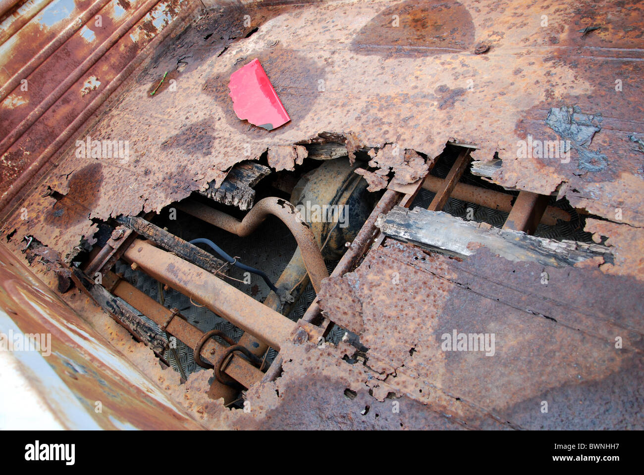 1948 Ford pickup truck pour la restauration Banque D'Images