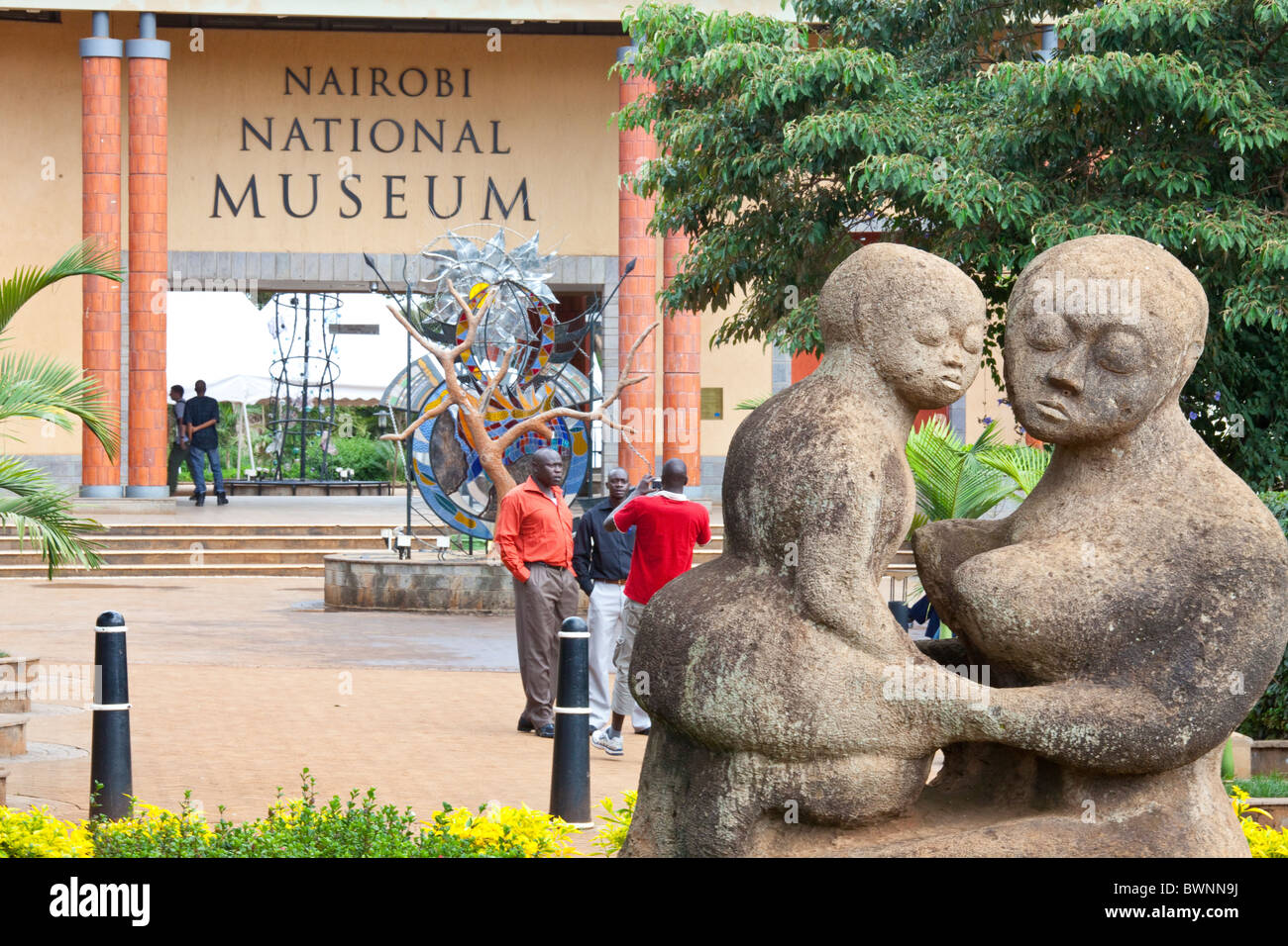 Musée National de Nairobi, Nairobi, Kenya Banque D'Images