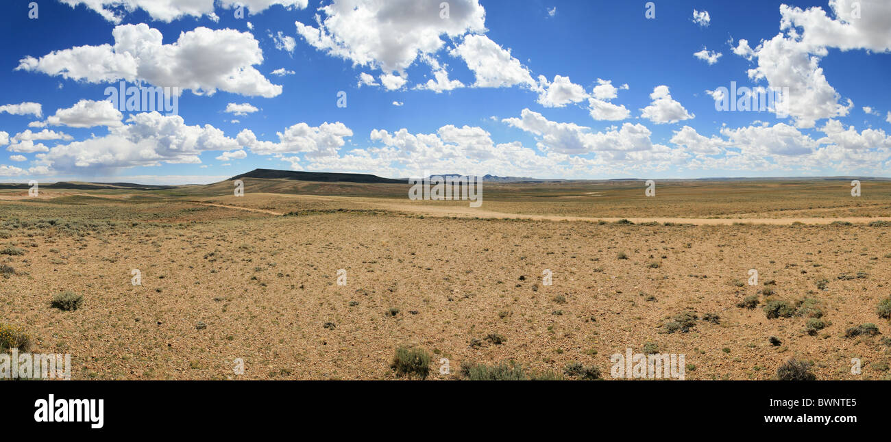 Panorama du col du Sud wyoming où de nombreux sentiers traversent la ligne continentale de partage Banque D'Images