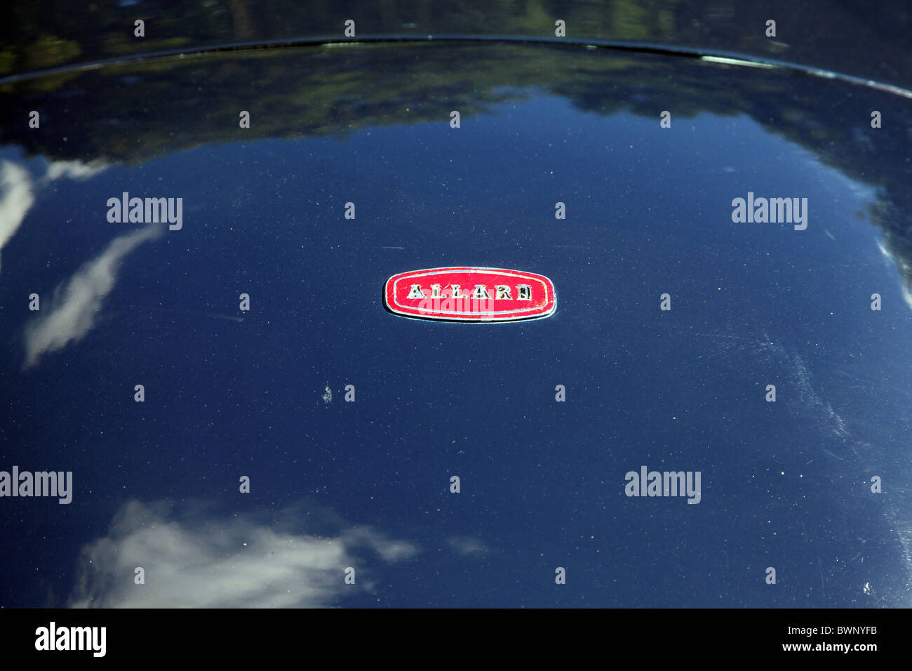 BLUE BADGE VOITURE STAINDROP CLASSIC ALLARD YORKSHIRE RABY CASTLE STAINDROP NORTH YORKSHIRE STAINDROP NORTH YORKSHIRE 22 août 2 Banque D'Images