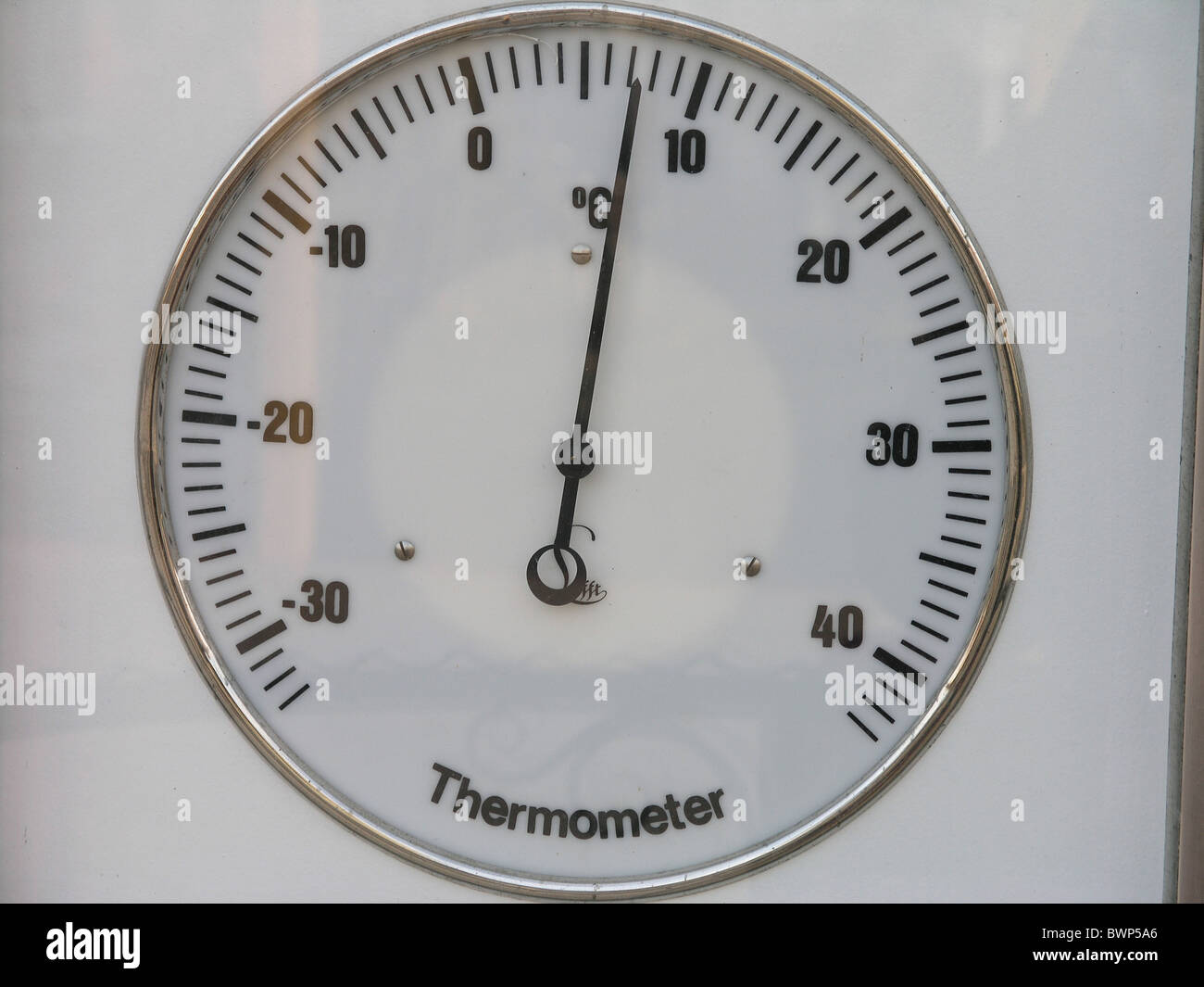 Mesurer la température de l'indicateur du thermomètre Celsius Photo — free download