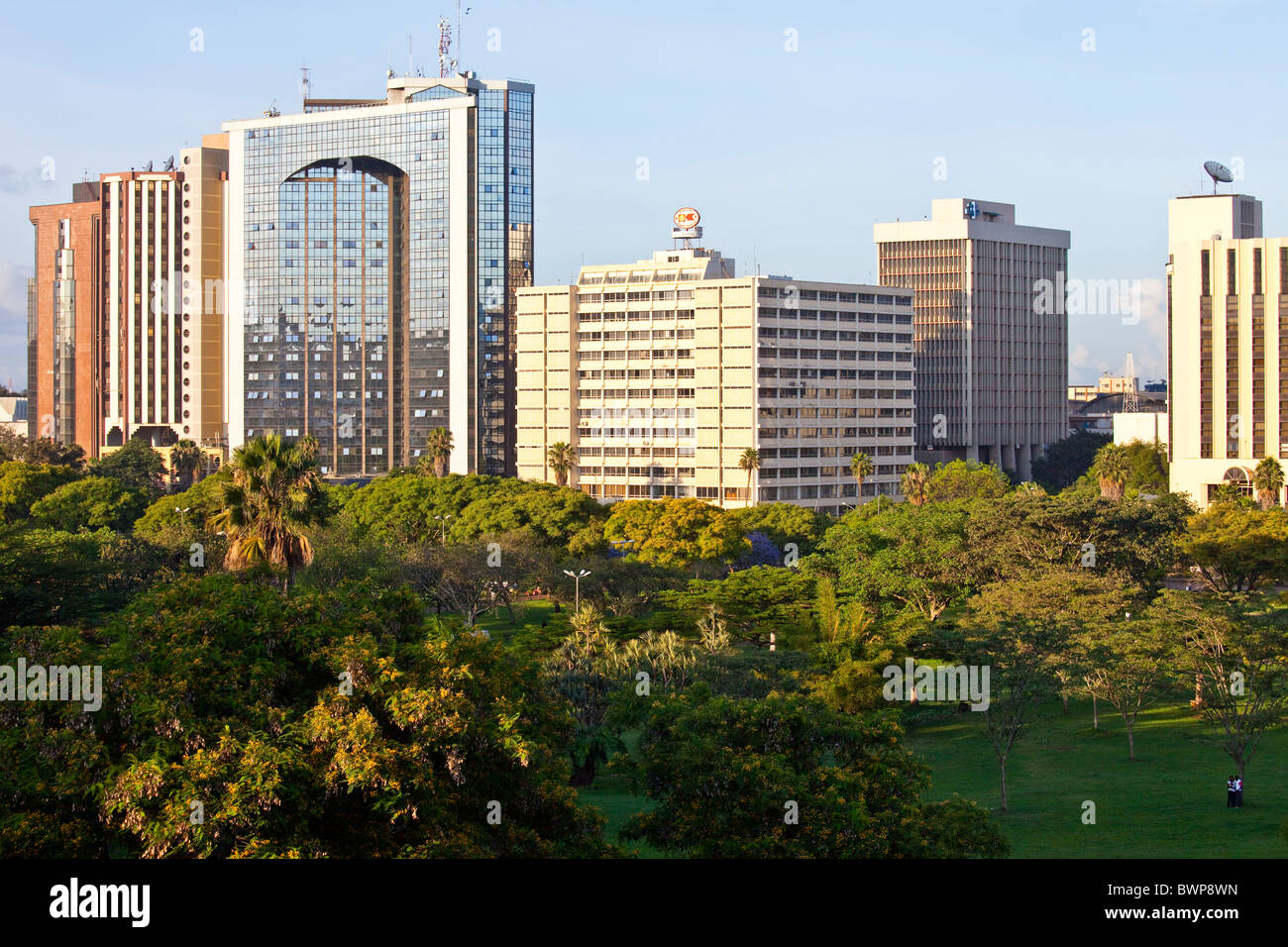 Skyline, Nairobi, Kenya Banque D'Images