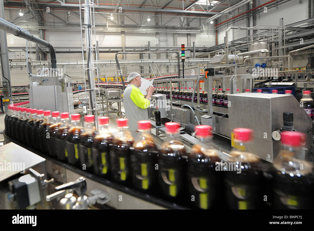 Socx (59) : Coca-Cola Production SAS Banque D'Images