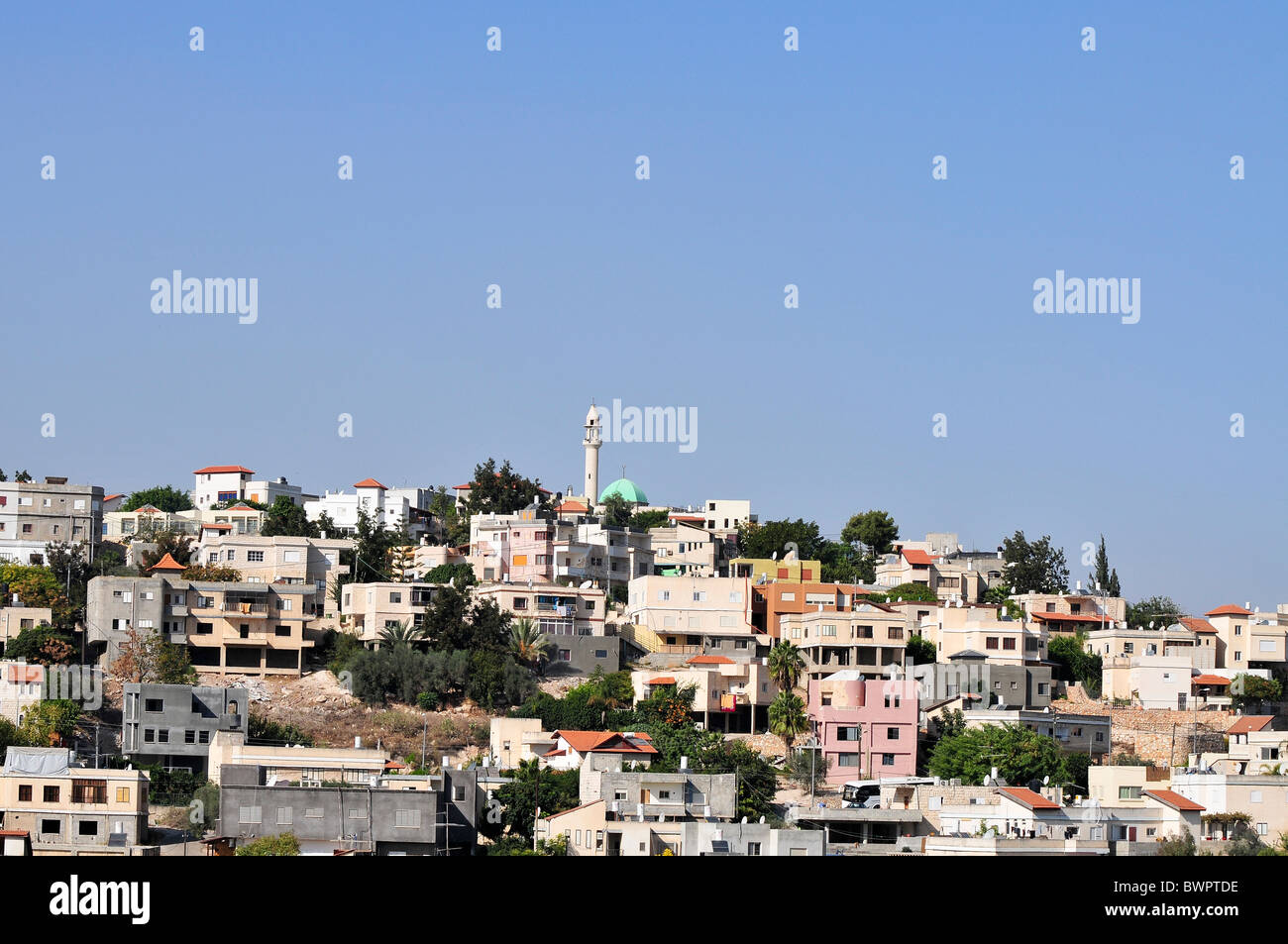 Israël, District du nord de la ville arabe, surtout Shefa-'Amr, (également Shfar'am) Banque D'Images