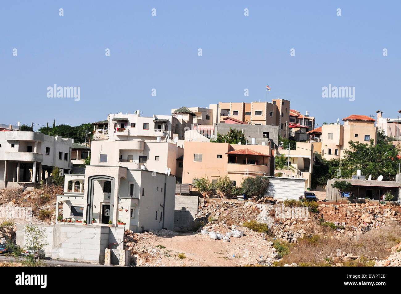 Israël, District du nord de la ville arabe, surtout Shefa-'Amr, (également Shfar'am) Banque D'Images