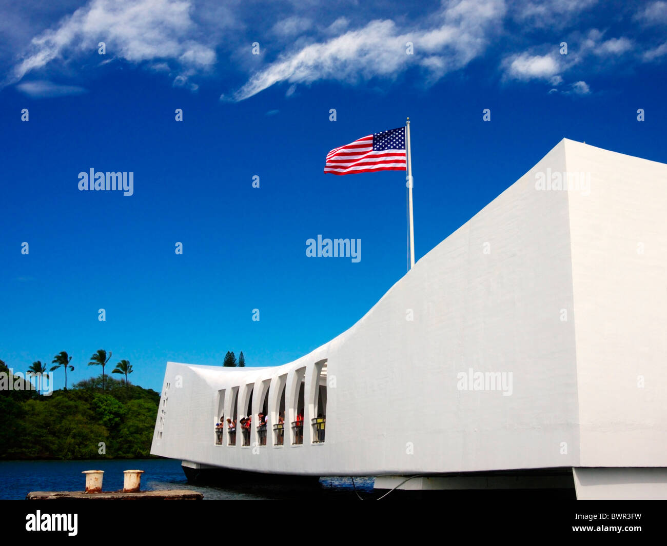 USS Arizona Memorial Banque D'Images