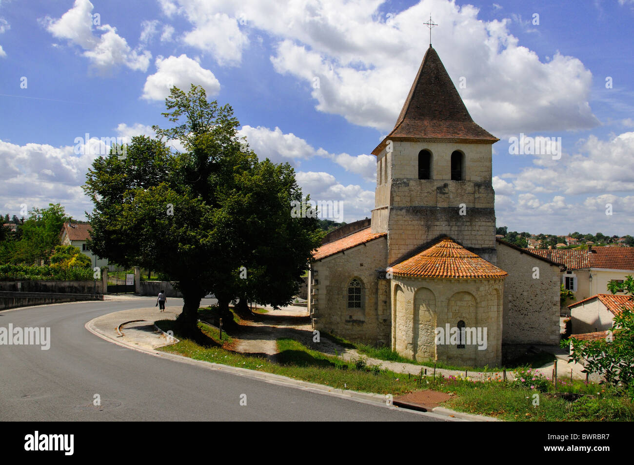 Collégiale Notre-Dame, Riberac, Dordogne, Aquitaine, France Banque D'Images