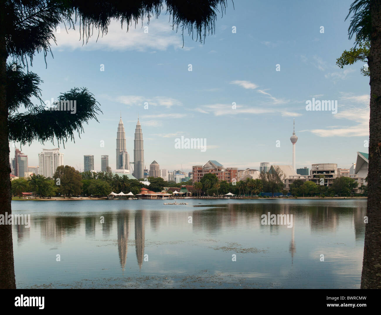 Kuala Lumpur skyline Banque D'Images
