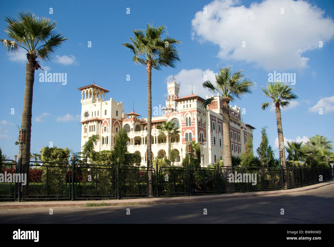 Palais Montazah Banque D'Images