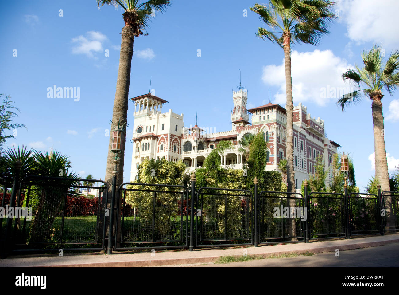 Palais Montazah Banque D'Images